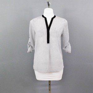 George Women Shirt Black‎ White S